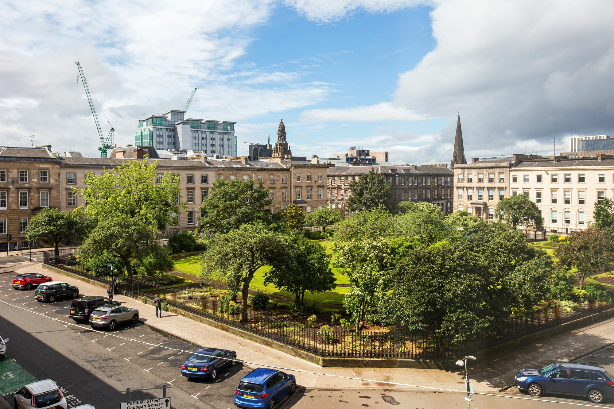 Blythswood Square Apartments Glasgow Dış mekan fotoğraf